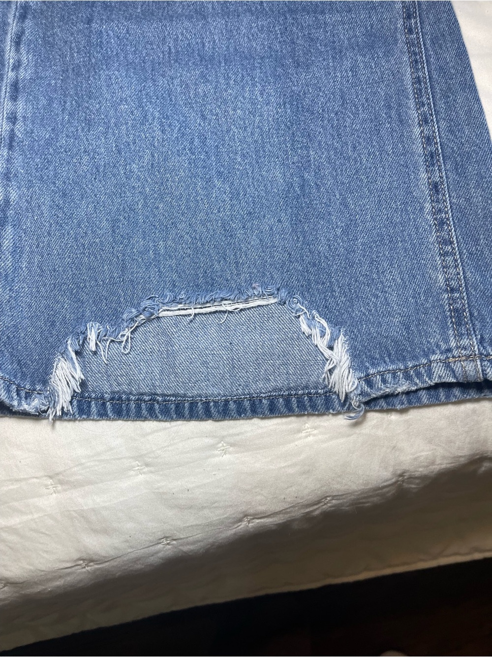Women's American Original Rewash Wide Leg Jeans
Size 3/26 High Rise Button Fly - Picture 8 of 14
